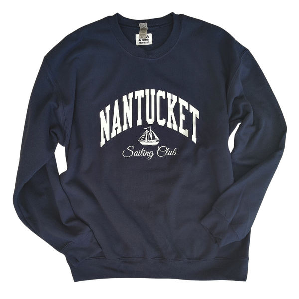 nantucket sailing club t-shirt, sweatshirt and sweatpant 3 piece set