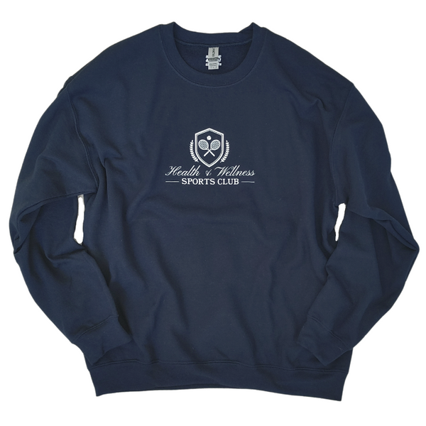 Navy Health and Wellness Sports Club Sweatshirt & Sweatpant Set