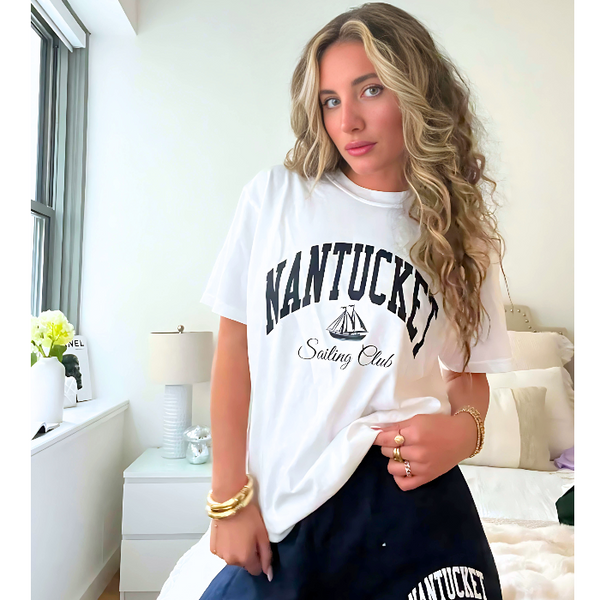 nantucket sailing club tshirt
