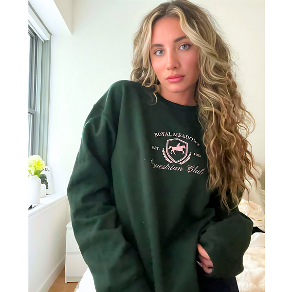 equestrian horse sweatshirt