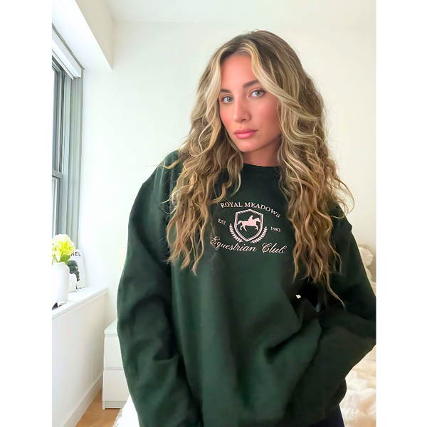 equestrian horse sweatshirt