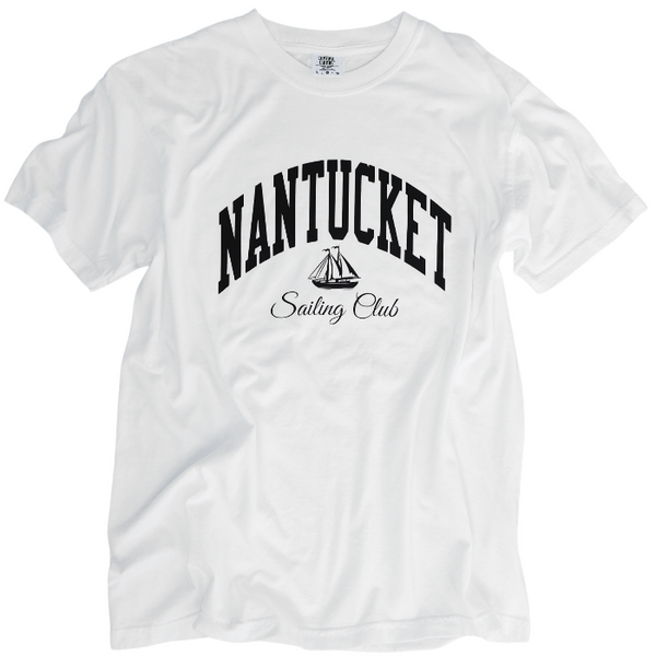 nantucket sailing club tshirt