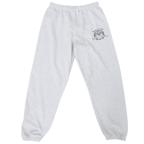 Ash Gray Health and Wellness Sports Club Sweatshirt & Sweatpant Set
