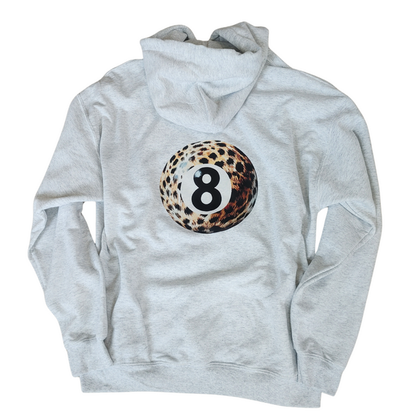 cheetah 8 ball hoodie