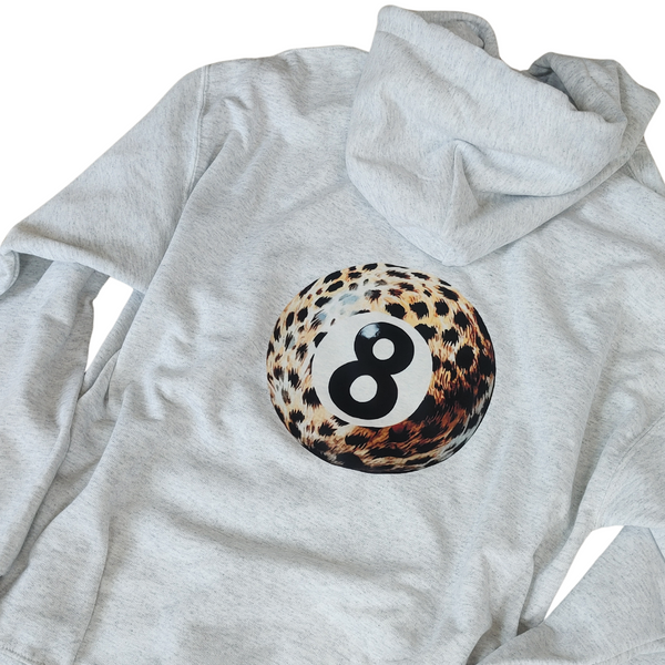 cheetah 8 ball hoodie