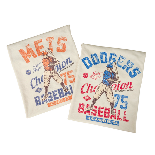 NY mets distressed t-shirt