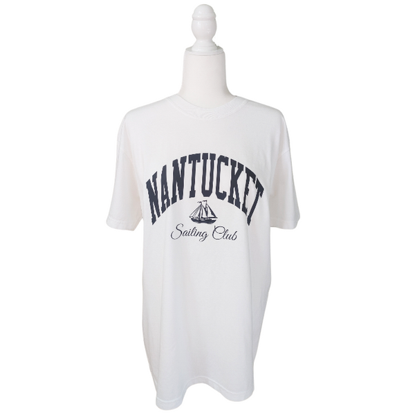 nantucket sailing club tshirt