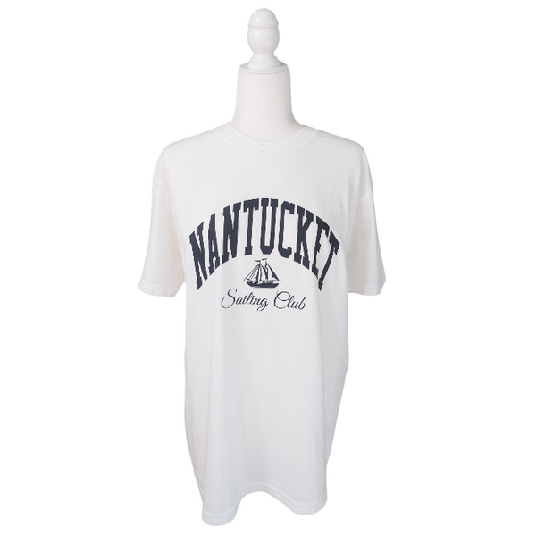 nantucket sailing club t-shirt, sweatshirt and sweatpant 3 piece set