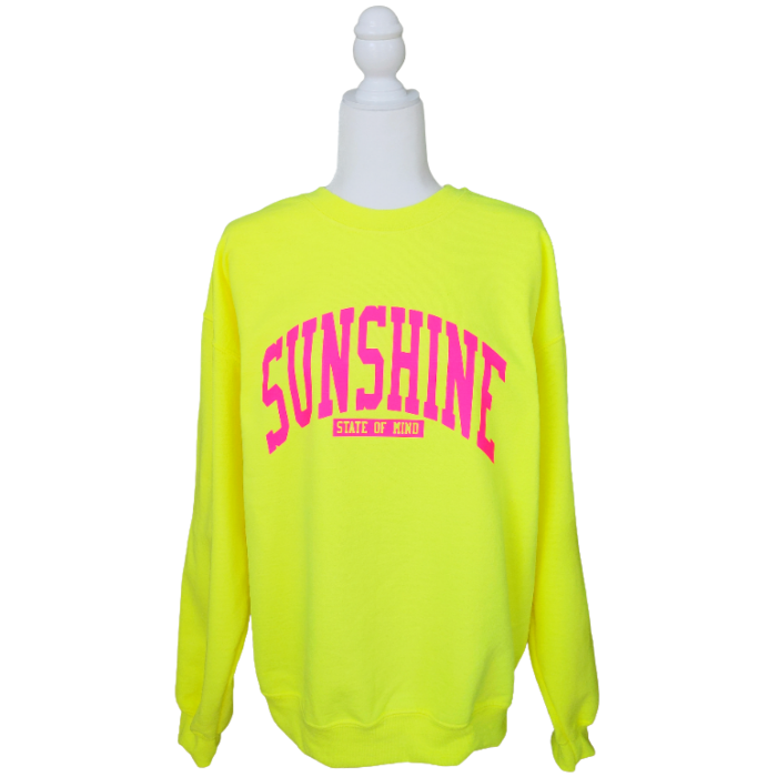 Yellow discount sunshine sweatshirt