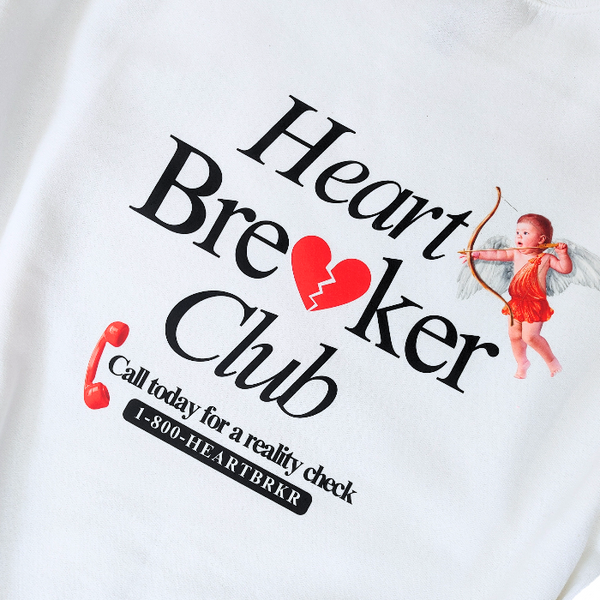 Rock this Heartbreaker Sweatshirt and break hearts with every step. This preppy Women's sweatshirt is not only funny, but also makes for the perfect Valentines Day gift idea. Show off your breakup style with this trendy crewneck - size up for an oversized fit.