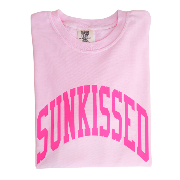 blossom pink with neon pink sunkissed t-shirt