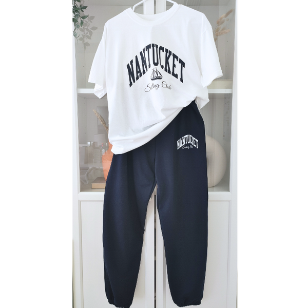 nantucket sailing club t-shirt set