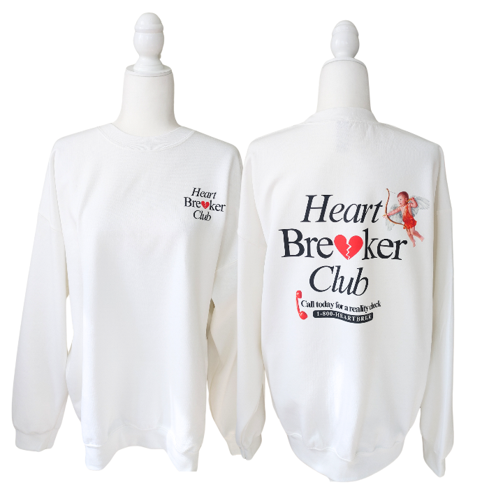 Shop the Heartbreaker Club Sweatshirt Smile Soul Threads