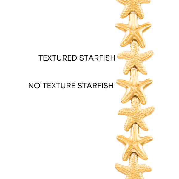 Bring the ocean to your accessory collection with our Preppy Starfish Bracelet. Adorned with a two tone colorful Heishi Clay beads, this summer bracelet is perfect for gifting or accessorizing your own look. Enjoy the bold bright ocean vibes and stretch fit of this bracelet, also perfect for stacking.