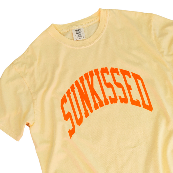 Butter Yellow Sunkissed Tshirt