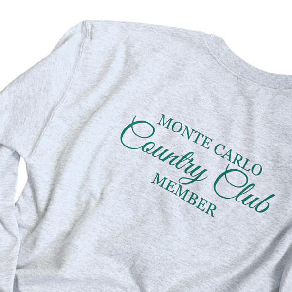 monte carlo tennis country club sweatsuit set