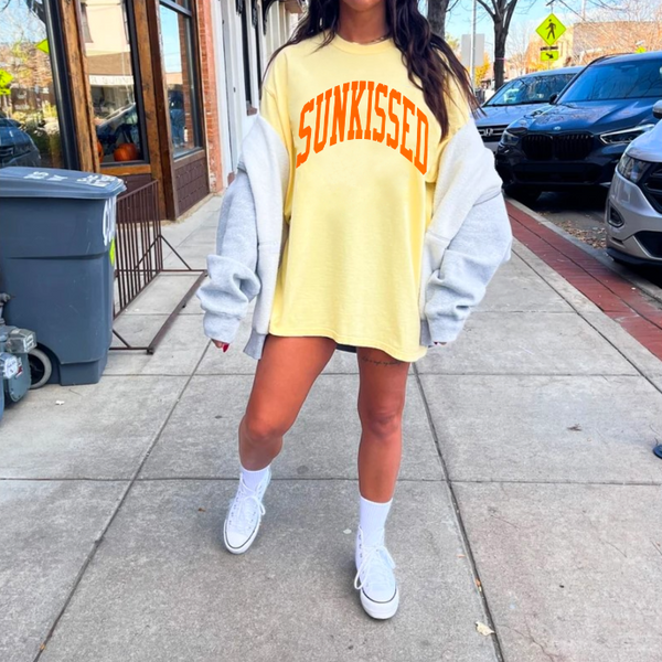 Butter Yellow Sunkissed Tshirt