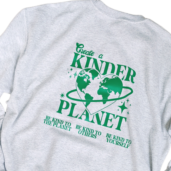 kinder planet sweatshirt