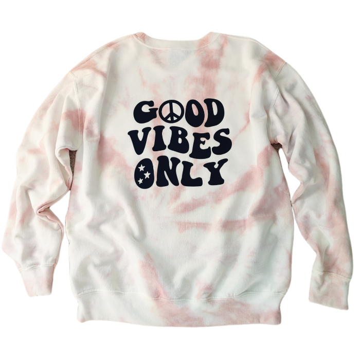 Neon Pink Tie Dye Smile T-Shirt | Smile & Soul Threads Small