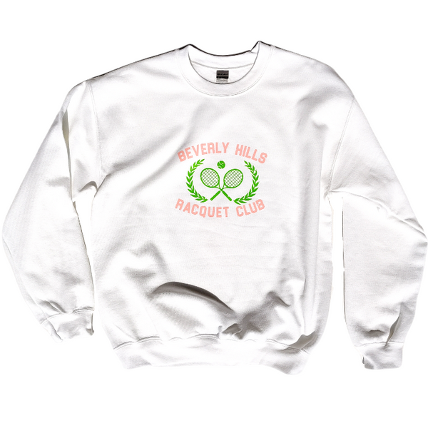 Beverly Hills Racquet Club Crewneck Sweatshirt.