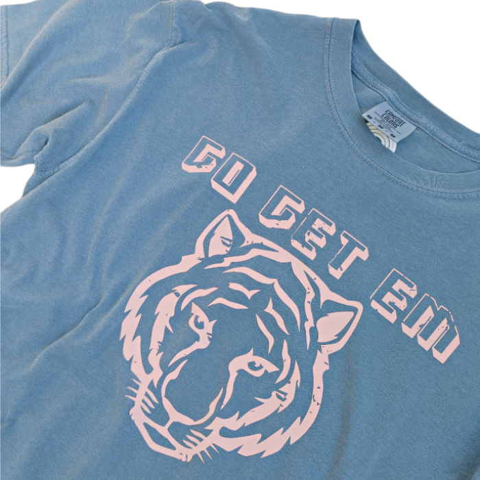 Go Get 'Em Tiger!  Essential T-Shirt for Sale by Creative Brat Design  Studio