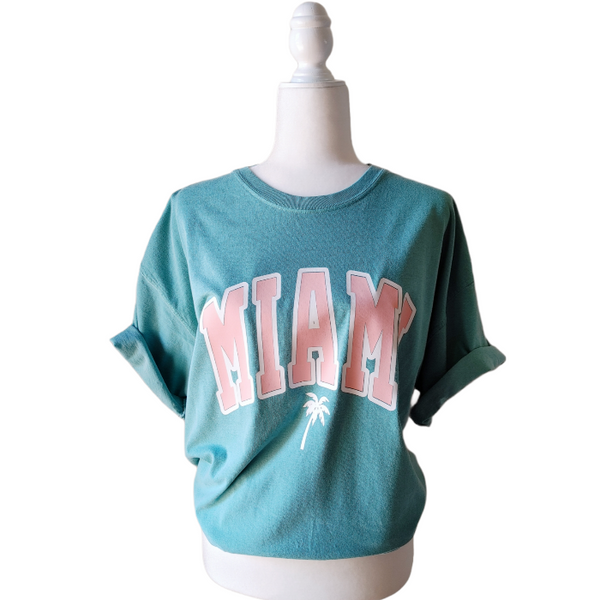 Miami Florida Palm Tree T-Shirt.