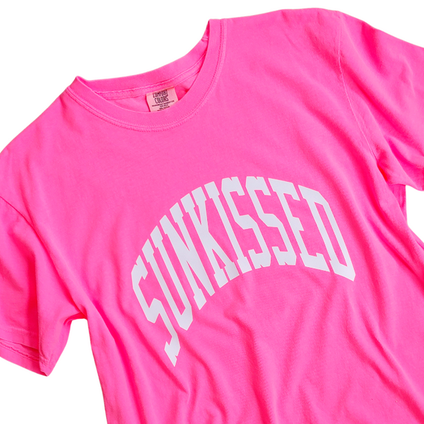 Neon Pink Sunkissed Tshirt