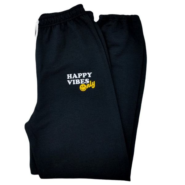 Smiley Face Checkerboard Crewneck Sweatshirt & Sweatpant Set