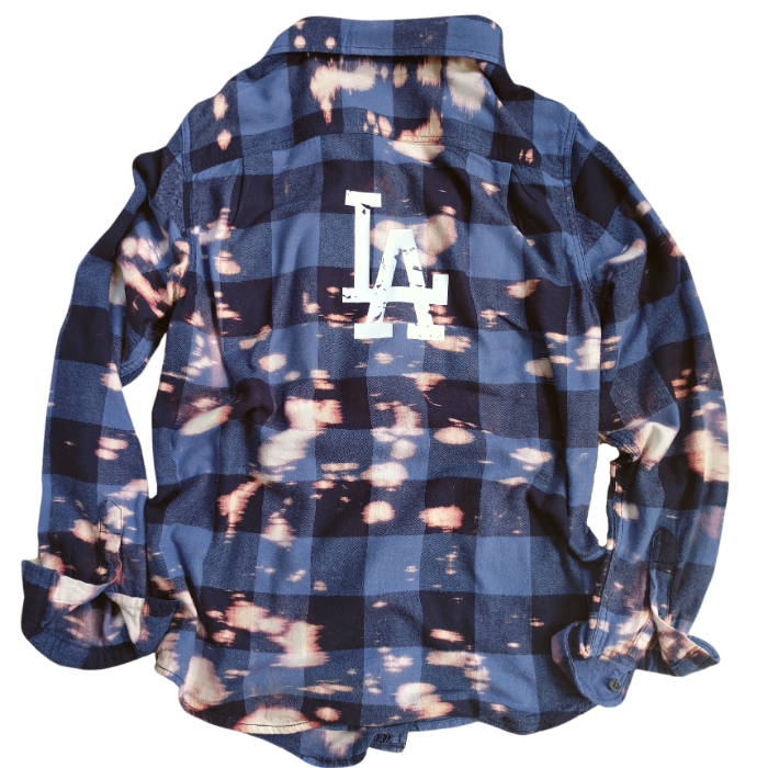 Dodgers store flannel shirt