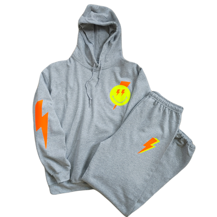 Hoodie sweatsuit discount set