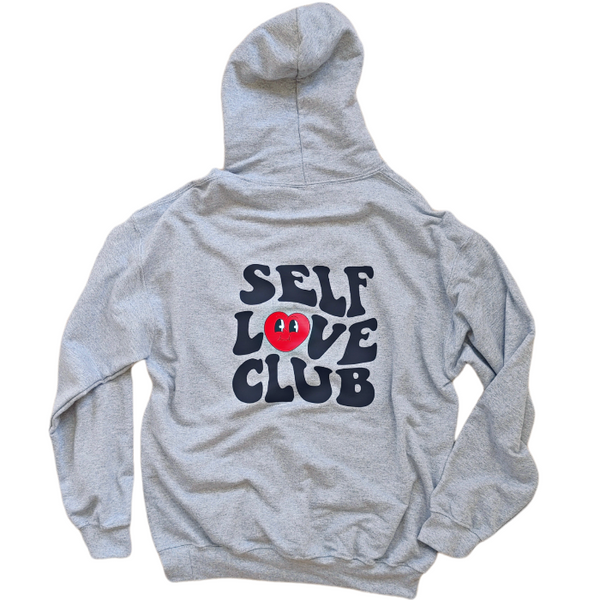 Self Love Club Smiley Heart Hoodie