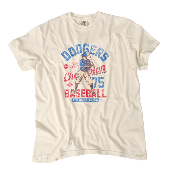 LA dodgers distressed t-shirt