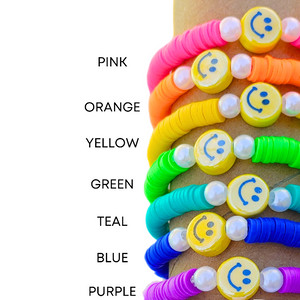 Shop the Smile Clay Beaded Bracelets | Smile & Soul Threads Shop the Smile Clay Beaded Bracelets | Smile & Soul Threads