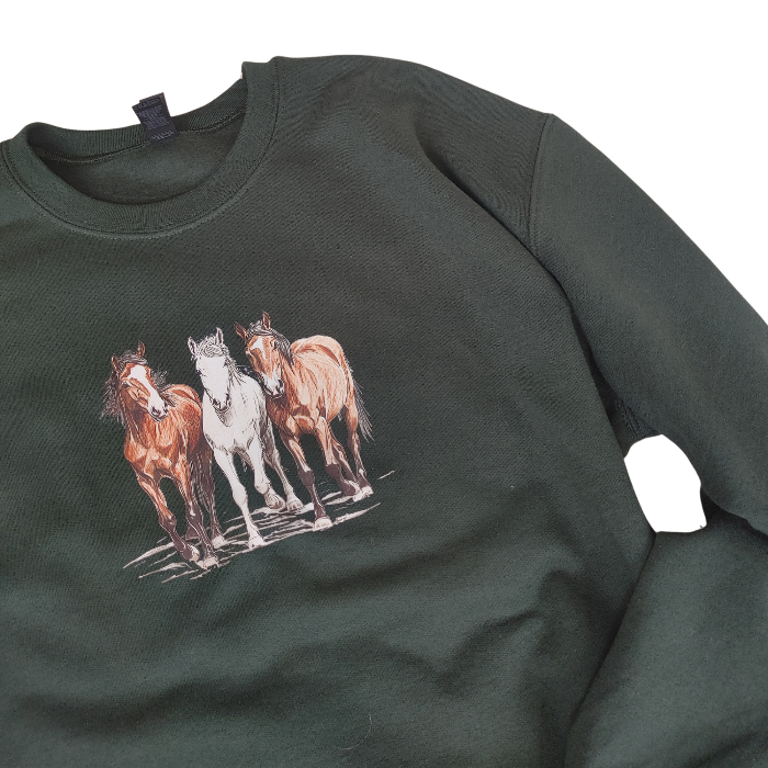 Shop the Western Vintage Retro Horse Sweatshirt | Smile & Soul Threads