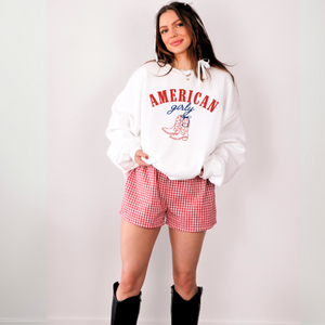 american girly sweatshirt