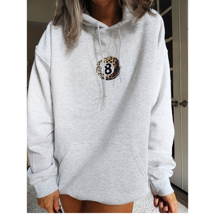 Shop the Leopard 8 Ball Hoodie | Smile & Soul Threads