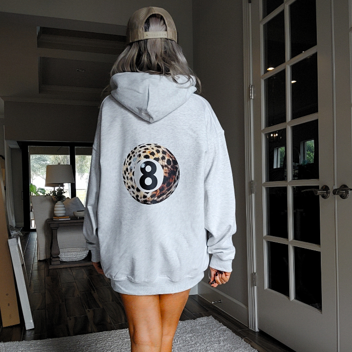 Shop the Leopard 8 Ball Hoodie | Smile & Soul Threads