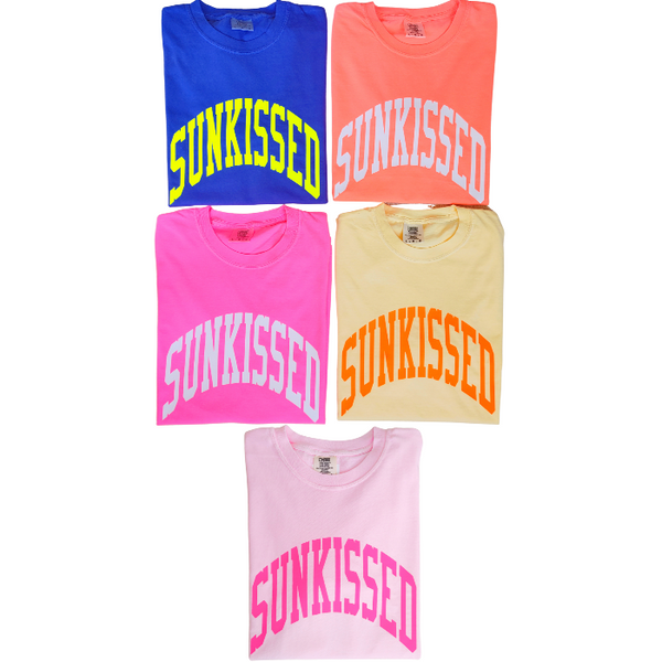 Neon sunkissed t-shirts