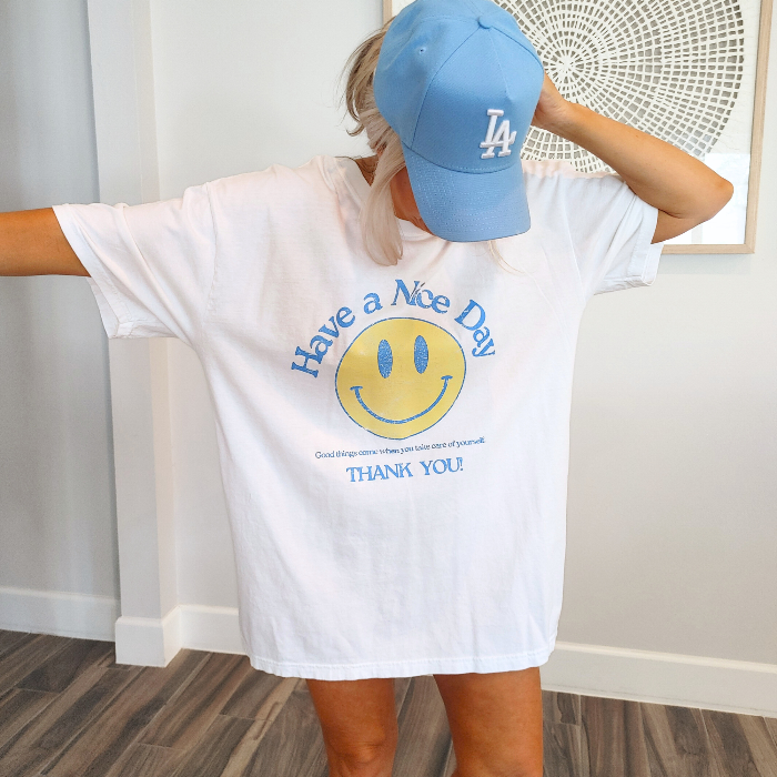 Smile Have a Nice Day Smile T-Shirt | Smile & Soul Threads