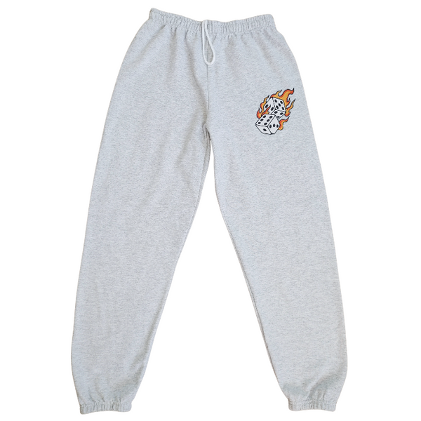 Bring bold retro energy to your wardrobe with this 3-piece vintage Western tattoo graphic set, including a cozy sweatshirt, Comfort Colors tee, and matching flame-dice sweatpants.