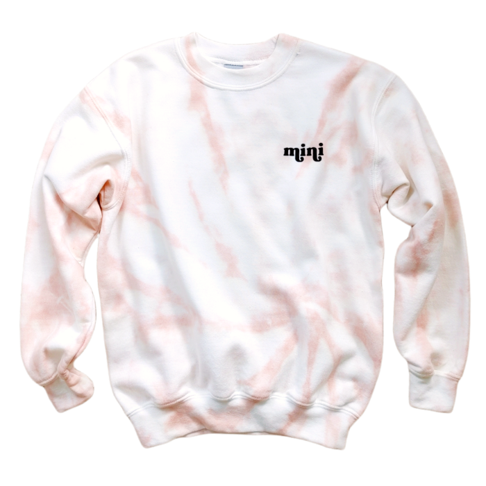 Mini Tie-Dye Smile Sweatshirt | Smile & Soul Threads