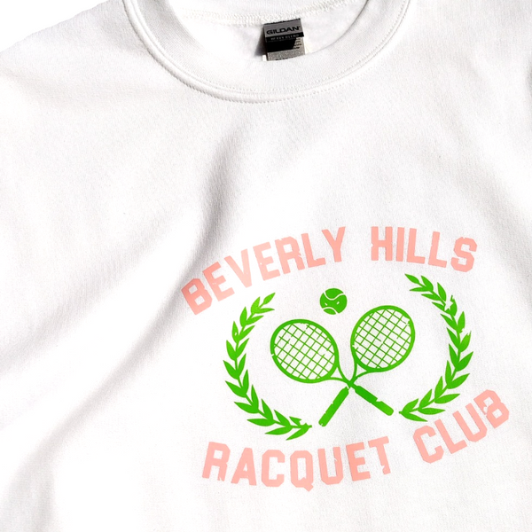 Beverly Hills Racquet Club Crewneck Sweatshirt.