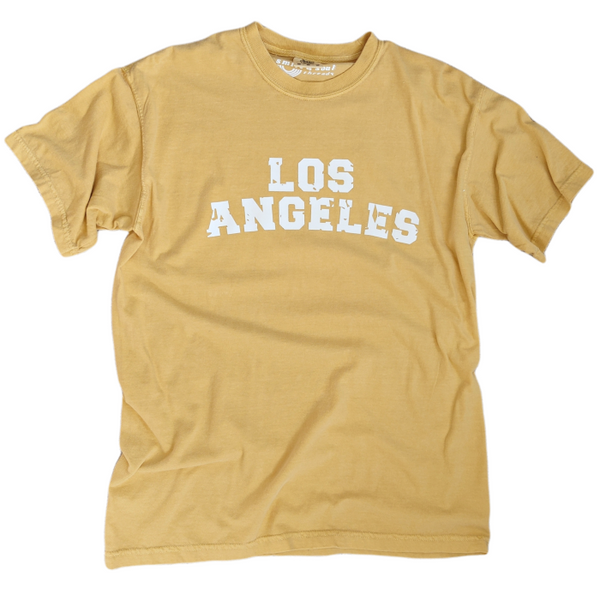 Distressed Los Angeles Graphic T-Shirt.