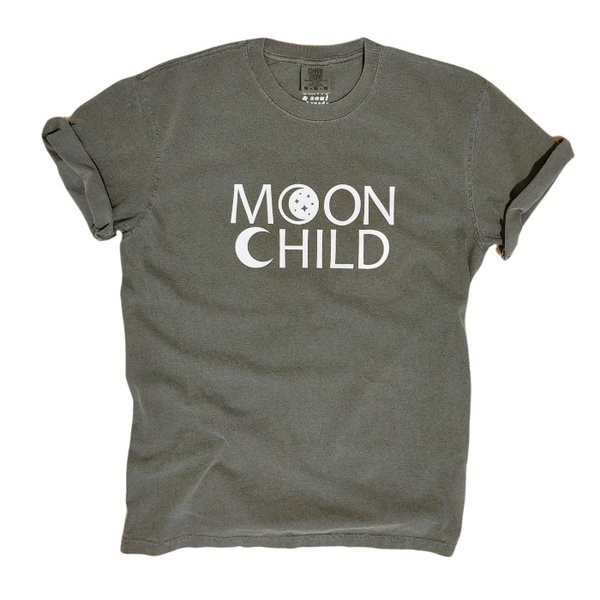 Moon Child Pepper Comfort Colors T-Shirt