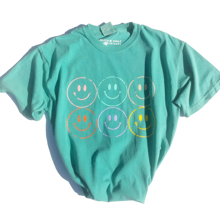トップス READYMADE S/S T-SHIRT SMILE S/S T-Shirt Smile - Black – Feature