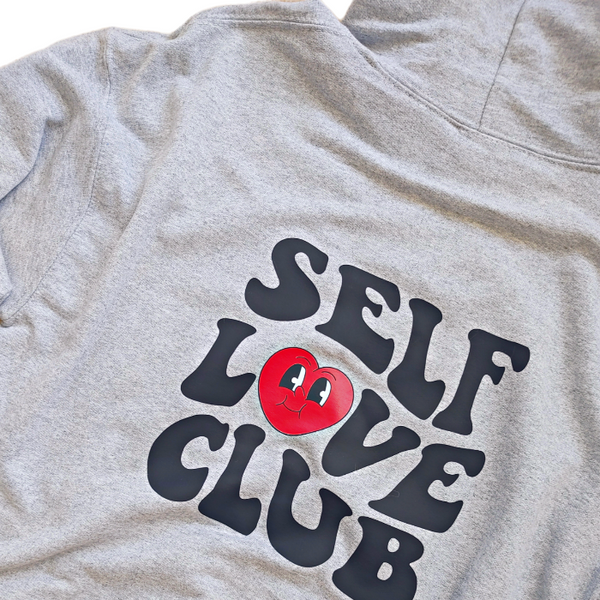 Self Love Club Smiley Heart Hoodie